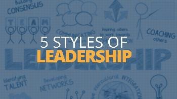 5 Different Types of Leadership Styles