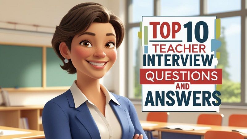 Top 10 Teacher Interview Questions and Answers