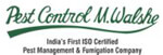 Pest control M Walshe logo
