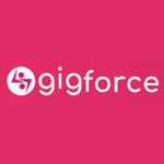 Gigforce ( Delivery dot com) logo
