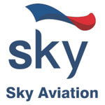 Sky Aviation Company Logo