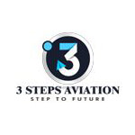 3 step aviation Company Logo