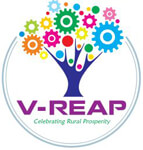 V-REAP logo