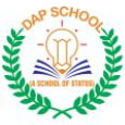 DAP School ( A school of status ) logo