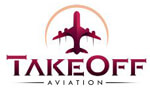 Take Off Aviation Company Logo