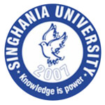Singhania University logo
