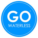 Go Waterless logo