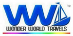 WONDER WORLD TRAVELS Company Logo