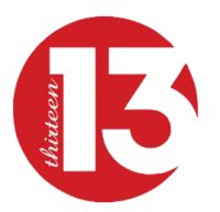 13Thirteen logo