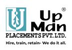 Upman Placements logo