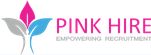 Pink Hire Company Logo