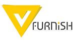 V FURNISH logo