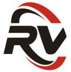 R V Automobiles logo