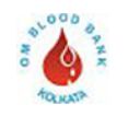 Om Blood Bank logo