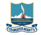 Cambrian Hall School Company Logo