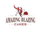 Amazing Blazing Cakes Company Logo