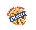 Orange Cheese Pizza Company Logo