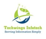 Techwings Infotech logo