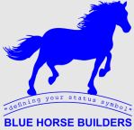 Blu horse builders Pvt.Ltd. logo