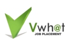 Vwhat Job Placement Company Logo