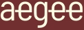Aegee logo