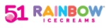 51 Rainbow Ice Creams logo