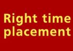 Right Time Placement Company Logo