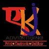 Akj Advertising Company Logo