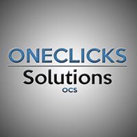 ONE CLICKS SOLUTIONS Company Logo