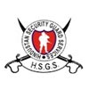 Hindustan security guard and services logo