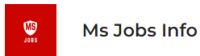 MS Jobs Info Company Logo