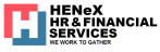 HENEX HR AND FINANCIAL SERVICES logo