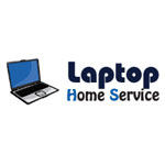Laptop Home Service Company Logo